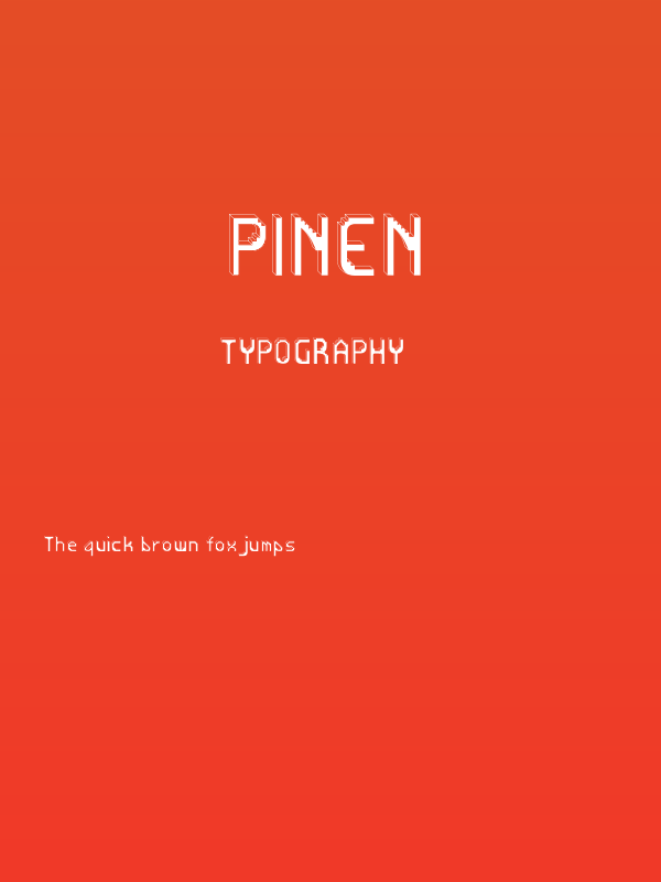 Pinen Poster