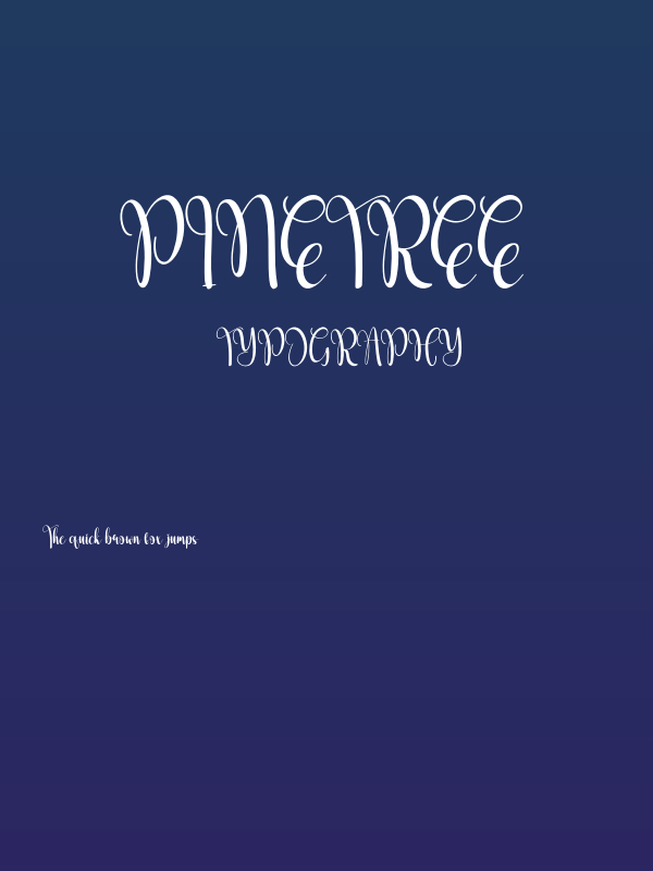 Pinetree Poster