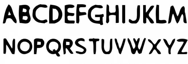PingPong Schriftart Groß