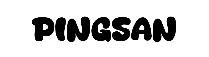 Pingsan  font caratteri gratis