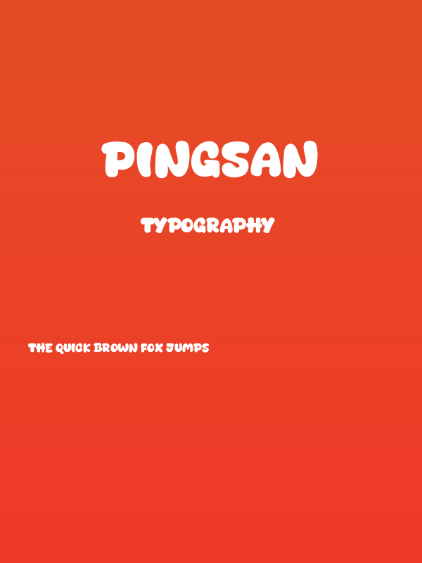 Pingsan Poster