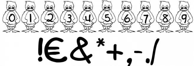 Pingu Font OTHER CHARS