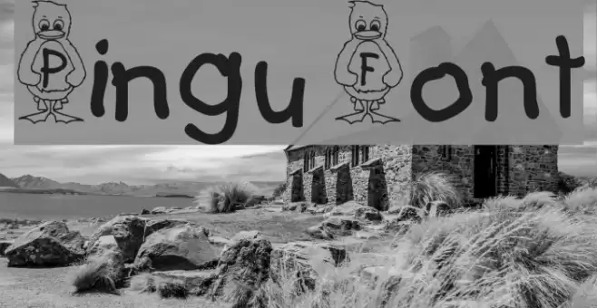 Pingu Font examples