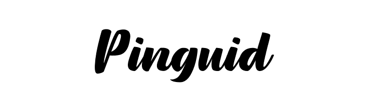 Pinguid  baixar fontes gratis