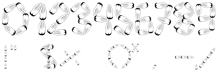 Pinh‹o Font OTHER CHARS