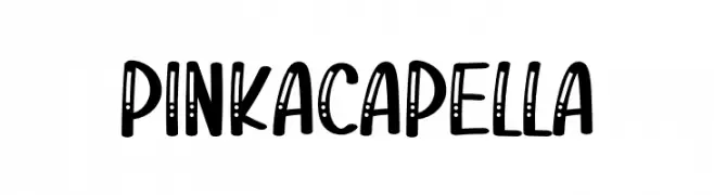 Pink Acapella  Frei Schriftart Herunterladen