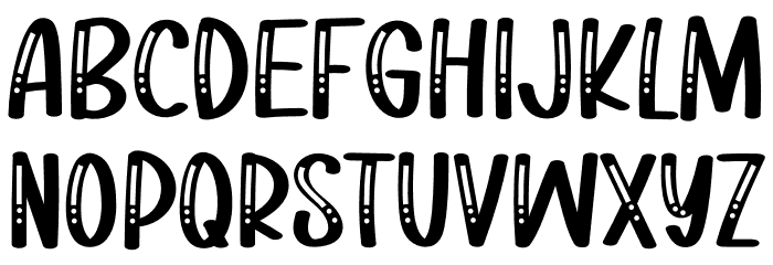 Pink Acapella Font LOWERCASE