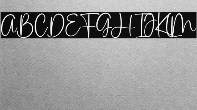 Pink Apple Font examples