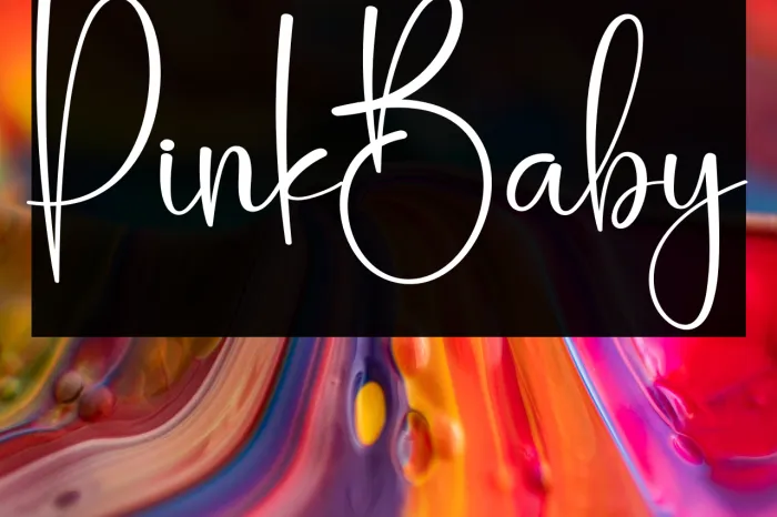 Pink Baby Example 1