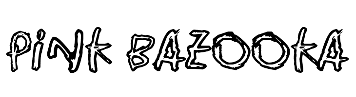 Pink Bazooka  Descarca Fonturi Gratis
