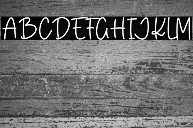 Pink Bloom خط examples