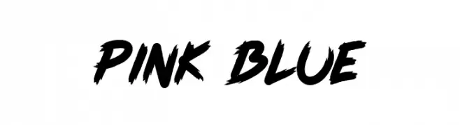 Pink Blue  Скачать бесплатные шрифты