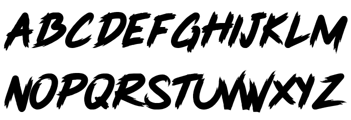 Pink Blue Font LOWERCASE