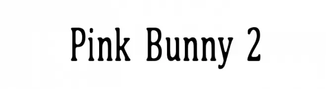 Pink Bunny 2  Скачать бесплатные шрифты