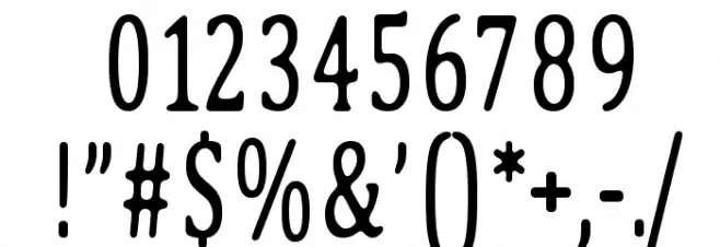 Pink Bunny 2 Font OTHER CHARS