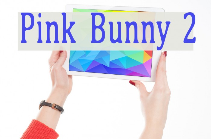 Pink Bunny 2 Font - FFonts.net