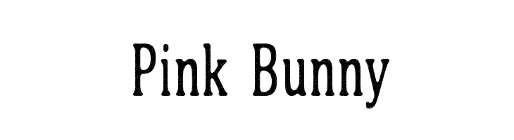 Pink Bunny Font - FFonts.net