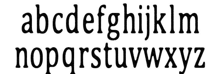Pink Bunny Font LOWERCASE