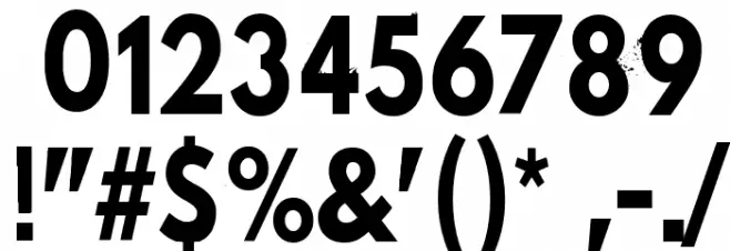 Pink Chaos Font OTHER CHARS