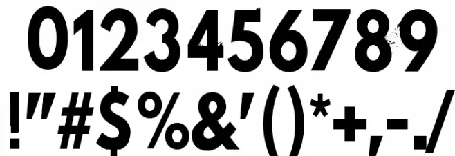 Pink Chaos Font OTHER CHARS