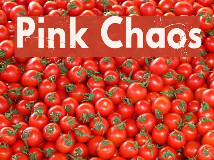 Pink Chaos Example 1