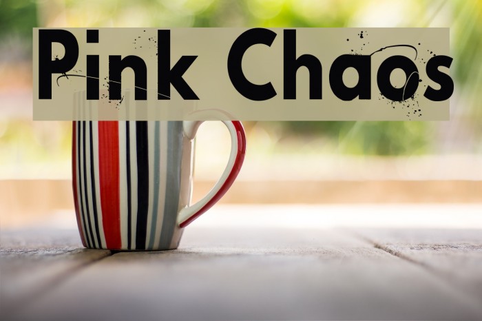 Pink Chaos Example 2
