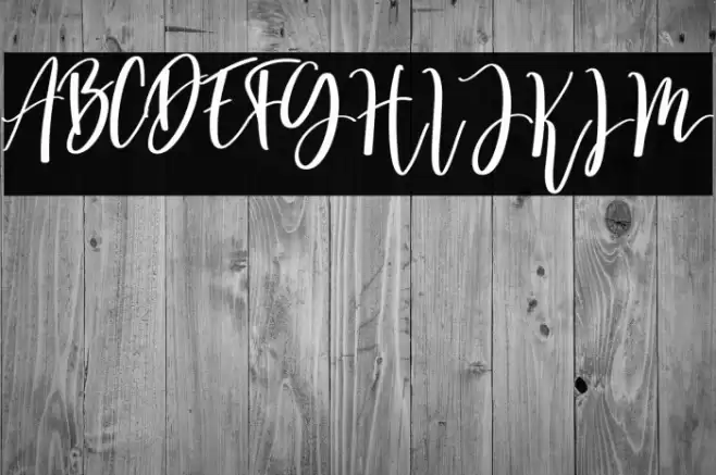 Pink Cream Font examples