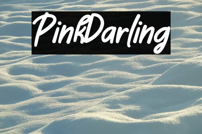 Pink Darling Example 1