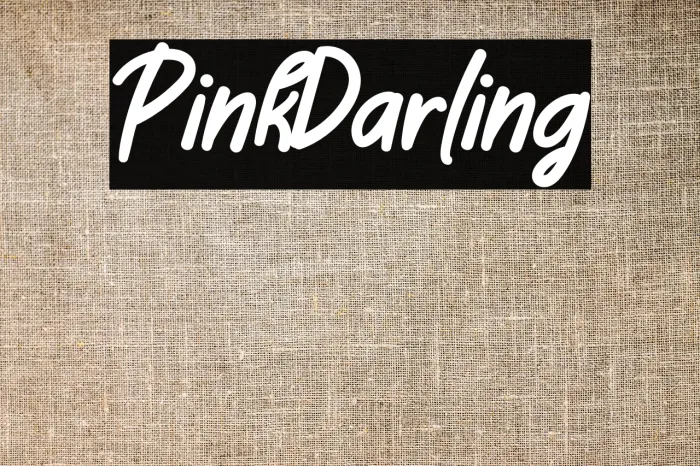Pink Darling Example 3