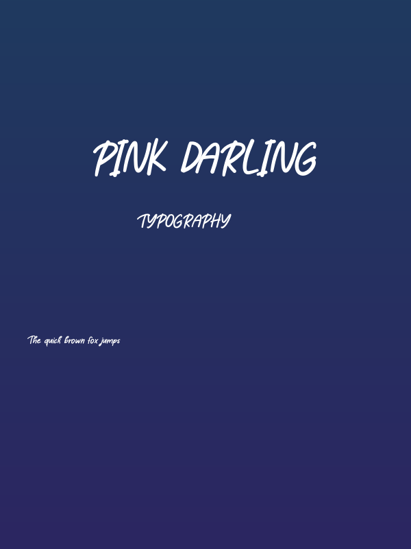 Pink Darling Poster