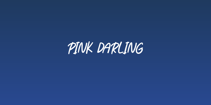 Pink Darling Social Header