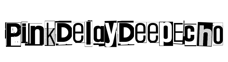 Pink Delay Deep Echo  les polices de caractères gratuit tlcharger