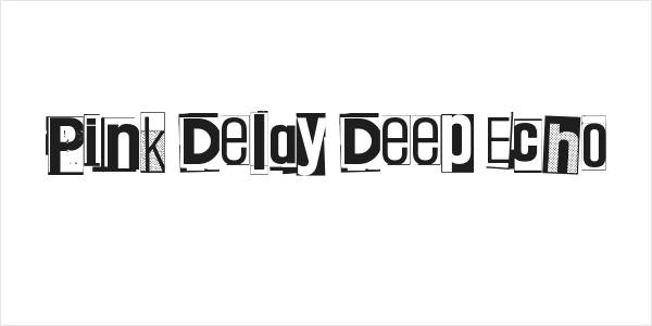 Pink Delay Deep Echo Logo