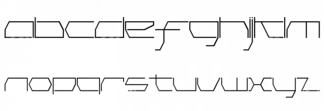 Pink Has Gone Extinct Hairline Regular 字体 小写