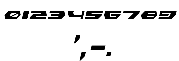 Pink Has Gone Extinct Oblique LDR Regular Font OTHER CHARS