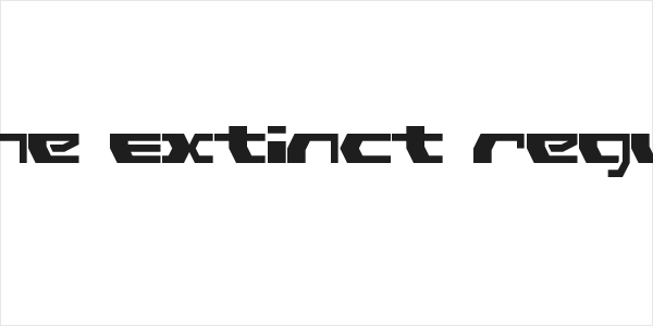 Pink Has Gone Extinct Regular Regular Logo