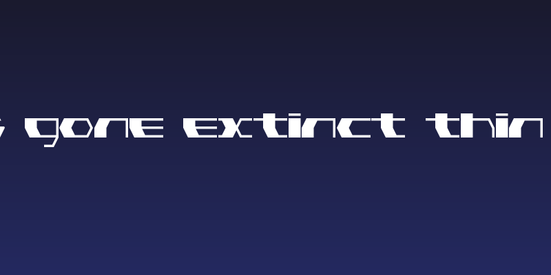 Pink Has Gone Extinct Thin Regular Social Header