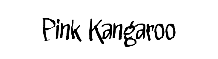Pink Kangaroo Font
