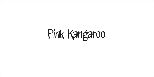 Pink Kangaroo Logo