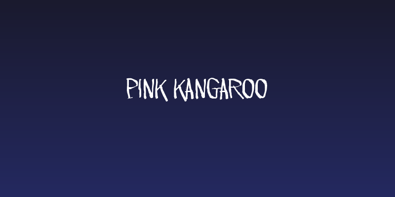 Pink Kangaroo Social Header