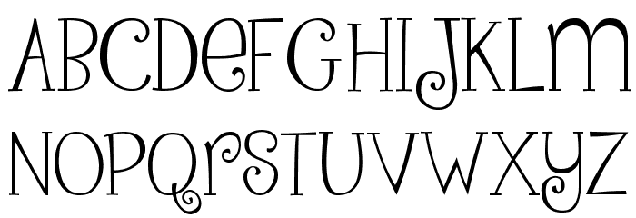 Pink Ladies and Peanutbutte Font LOWERCASE