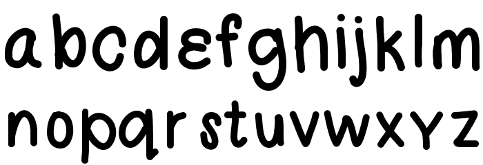 Pink Lemonade Font LOWERCASE