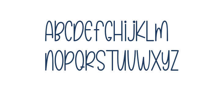 Pink March Uppercase