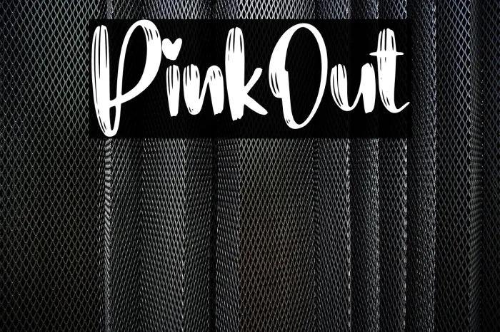 Pink Out Example 1