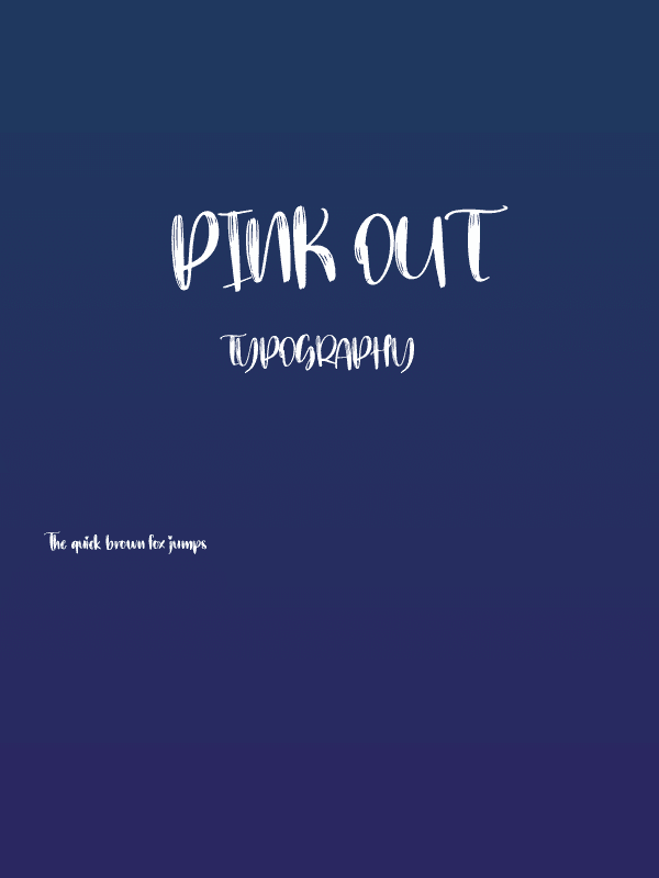 Pink Out Poster
