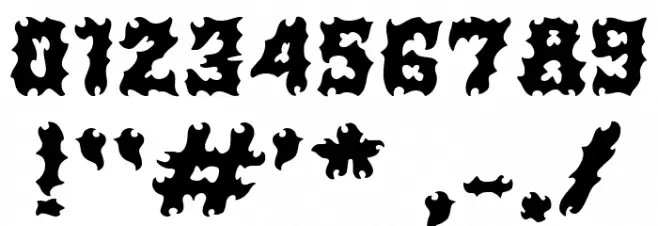 Pink Punk Regular Font OTHER CHARS