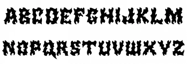 Pink Punk Regular Font Litere mari
