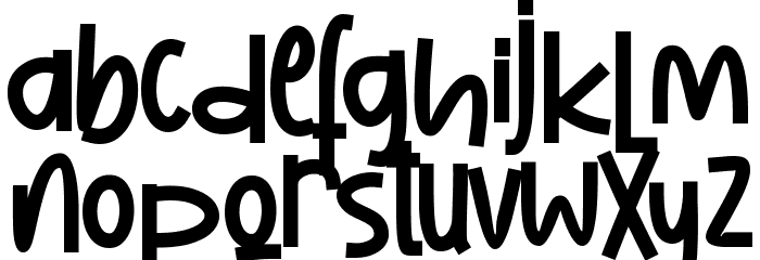 Pink Rabbit - Personal Use Font LOWERCASE
