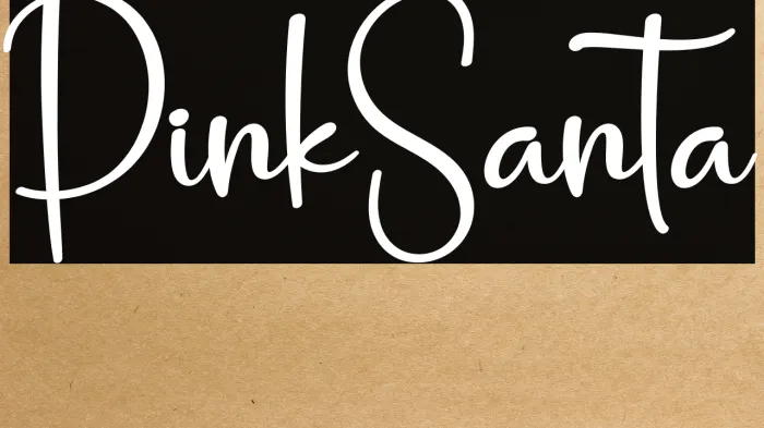 Pink Santa Example 1