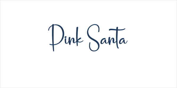 Pink Santa Logo